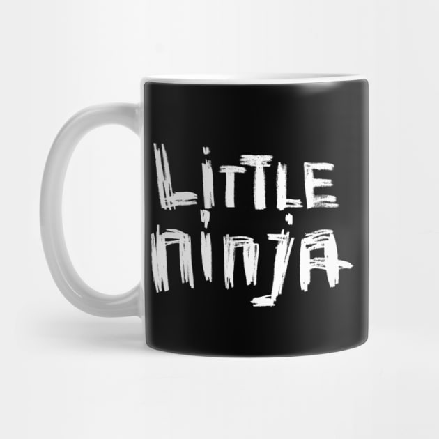 Hand Font: Little Ninja by badlydrawnbabe